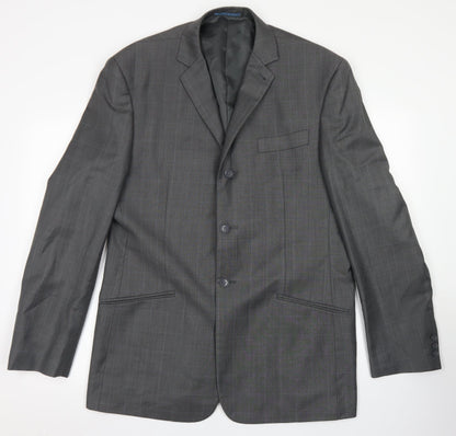 Mens UK Size 44 NEXT Regular Grey Suit Jacket