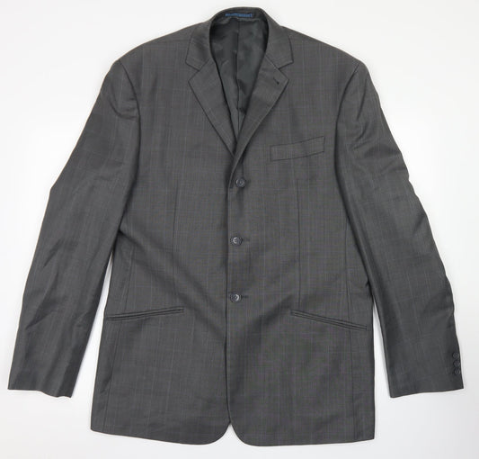 Mens UK Size 44 NEXT Regular Grey Suit Jacket
