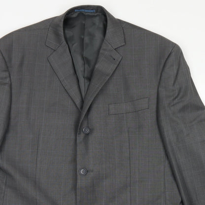 Mens UK Size 44 NEXT Regular Grey Suit Jacket