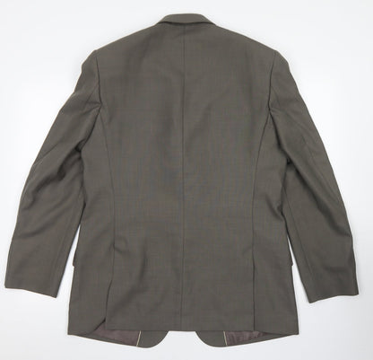 F&F Mens Brown  Polyester Jacket Blazer Size 40