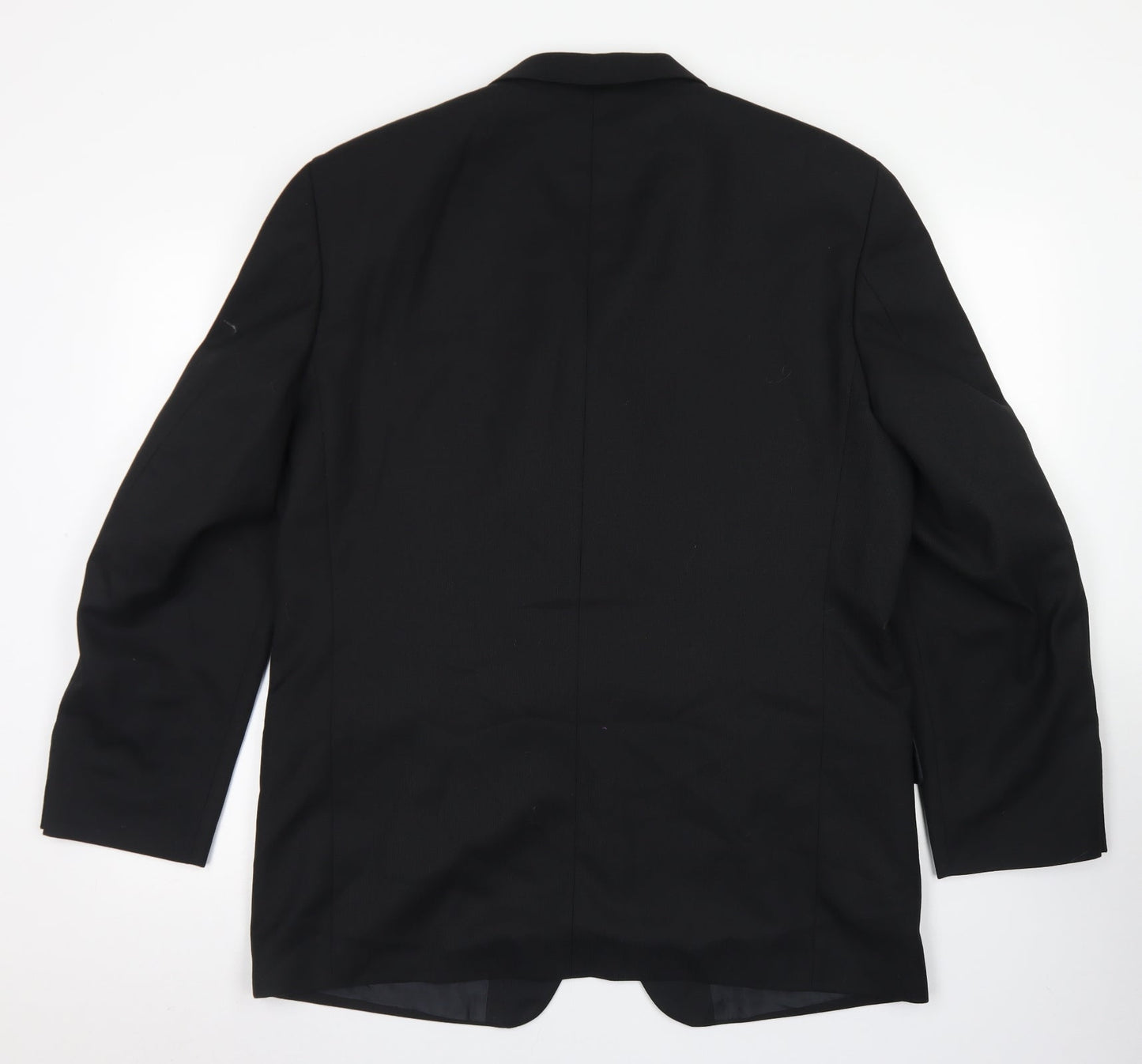 Mens UK Size 42 REMUS Regular Black Suit Jacket