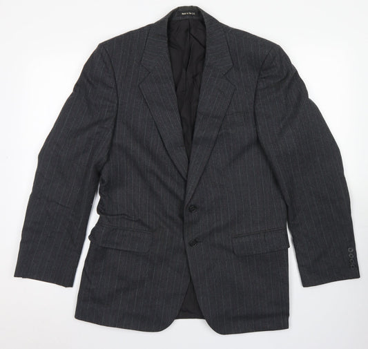 Mens UK Size 38 St Michael Regular Grey Suit Jacket