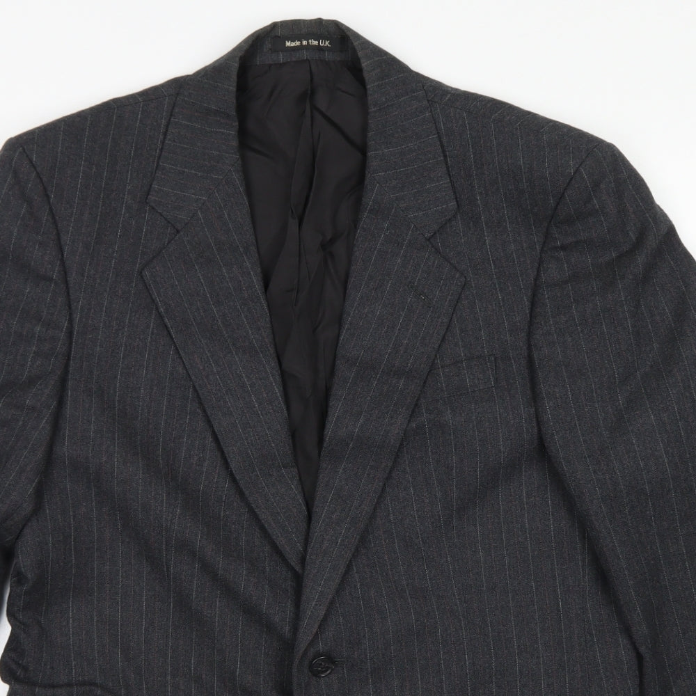 Mens UK Size 38 St Michael Regular Grey Suit Jacket