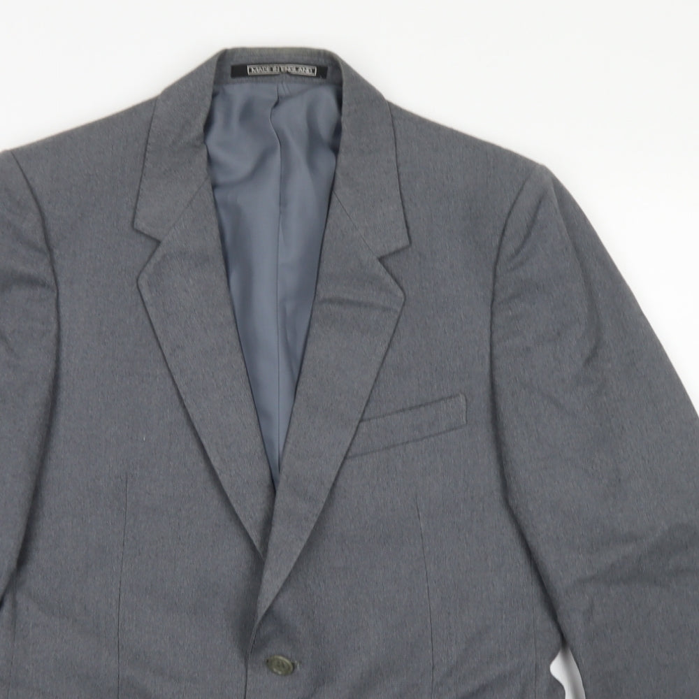 Mens UK Size 36 John Collier Regular Grey Suit Jacket