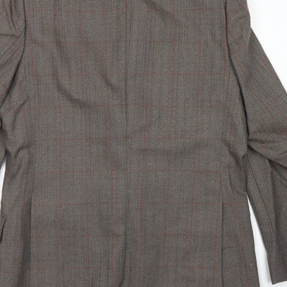 Mens UK Size 38 Hector James Regular Grey Suit Jacket