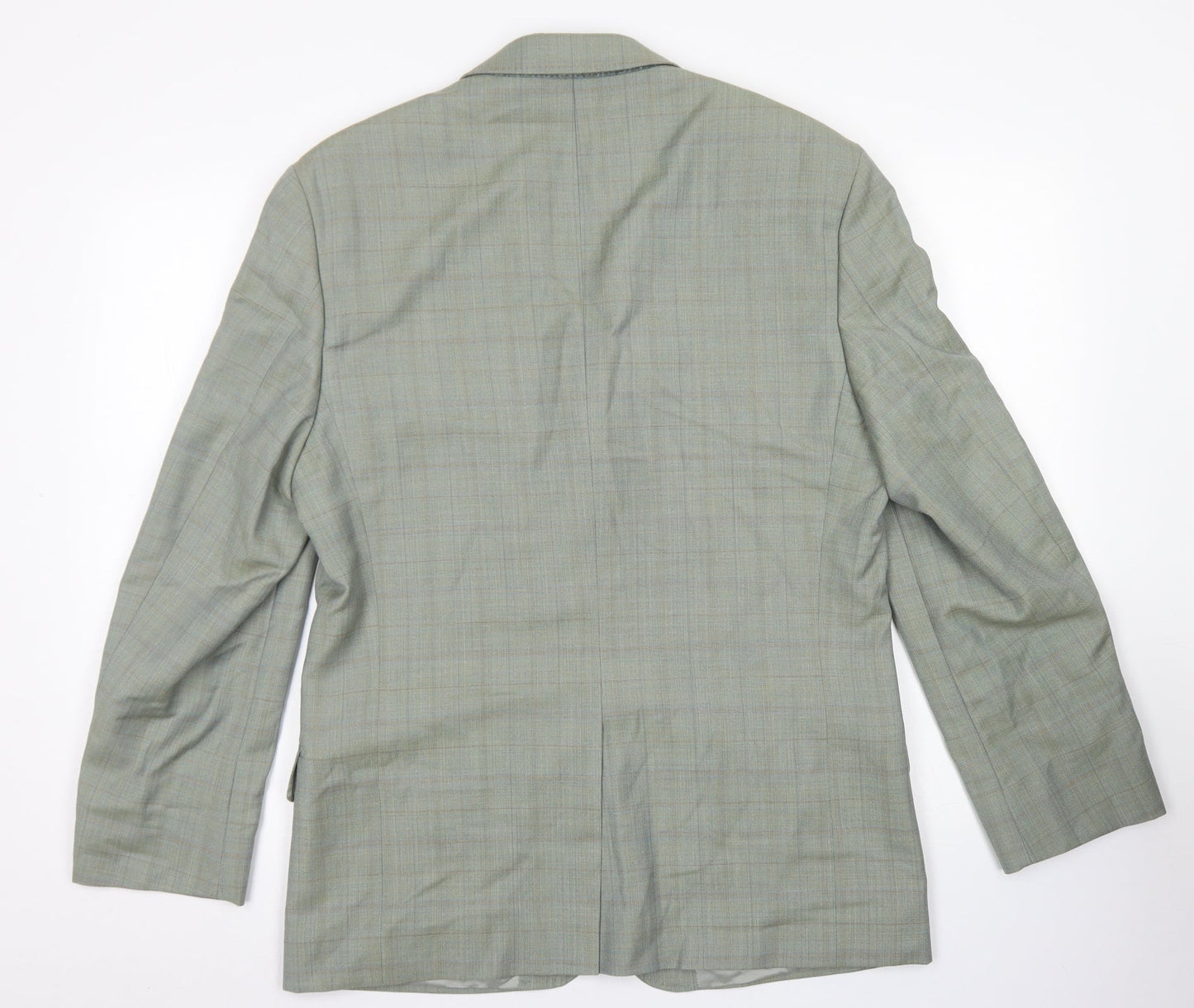 Mens UK Size 38 Marks & Spencer Regular Green Suit Jacket
