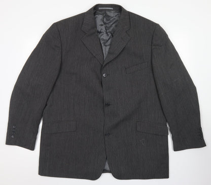 Mens UK Size 46 Blakes Regular Grey Suit Jacket