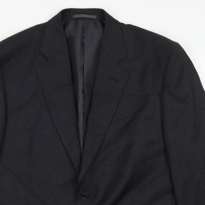 Mens UK Size 44 Greenwoods Regular Grey Suit Jacket