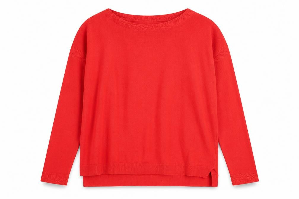 Womens UK Size 10 NEXT Red Pullover Jumper