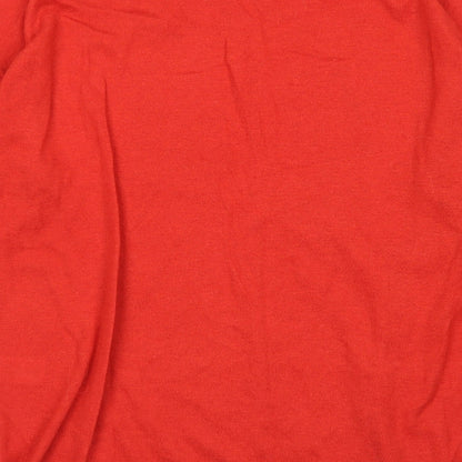 Womens UK Size 10 NEXT Red Pullover Jumper