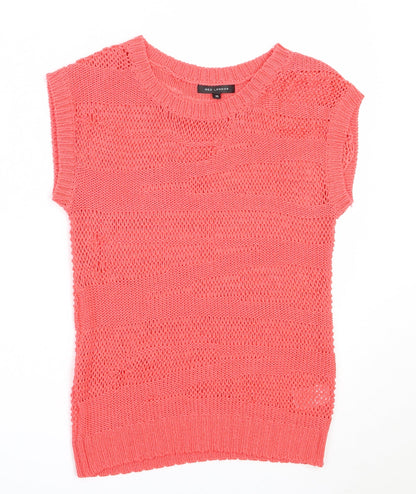 Womens UK Size 10 QED London Pink Pullover Jumper