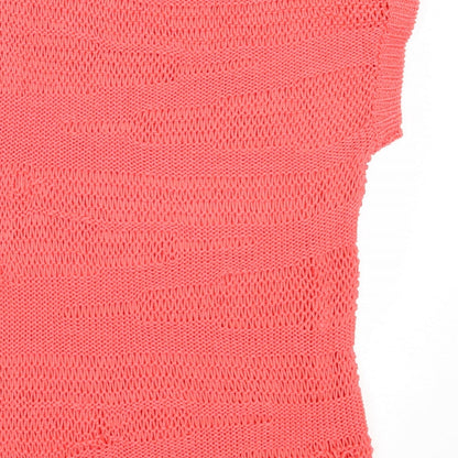 Womens UK Size 10 QED London Pink Pullover Jumper