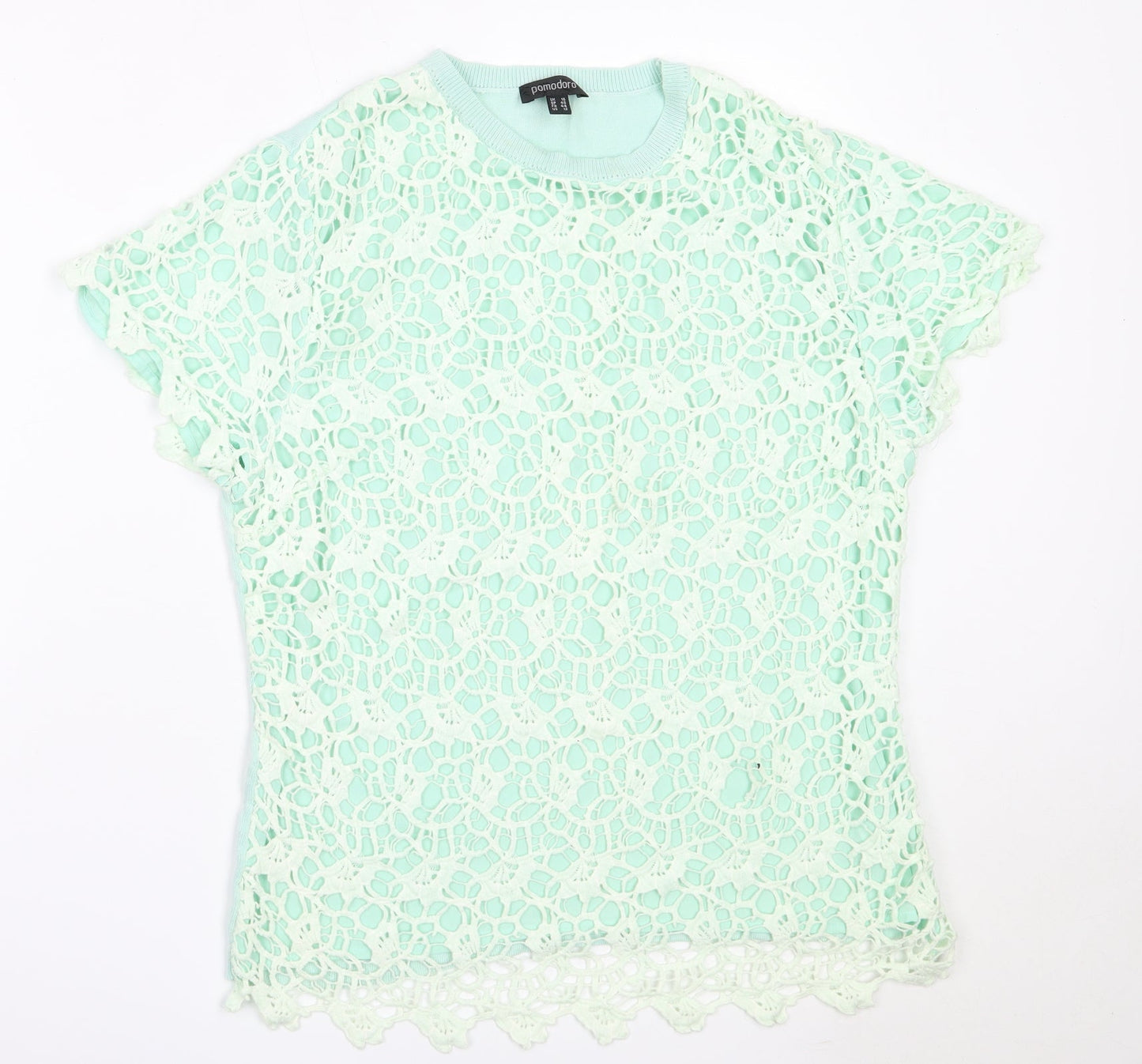 Womens UK Size 16 Pomodoro Green Pullover Jumper