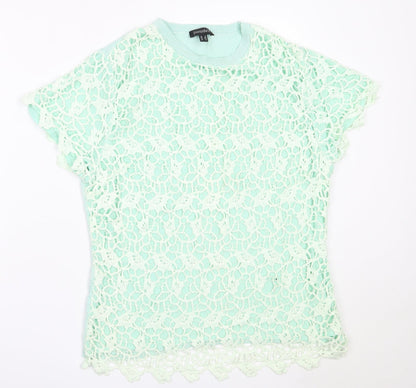 Womens UK Size 16 Pomodoro Green Pullover Jumper