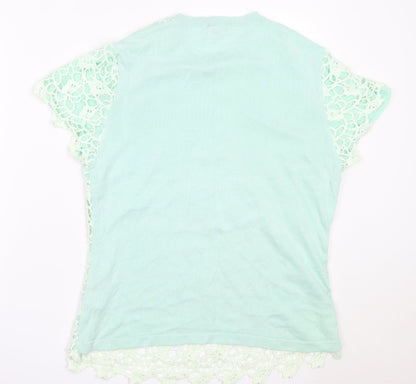 Womens UK Size 16 Pomodoro Green Pullover Jumper