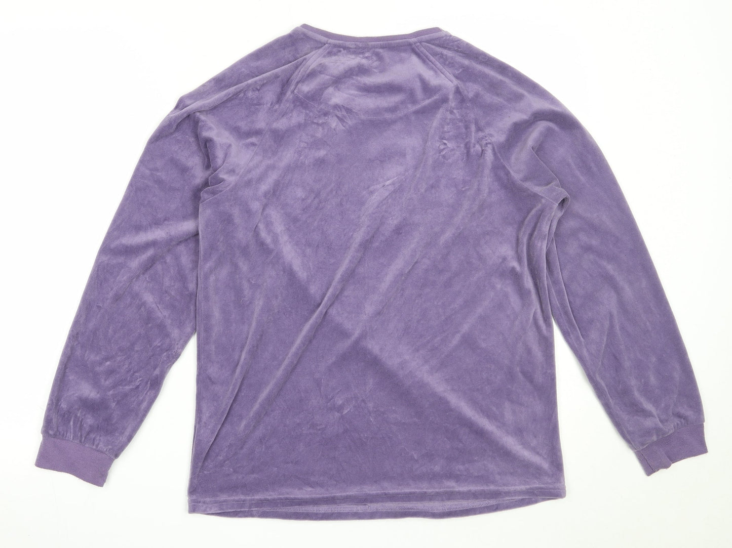 Primark Womens Purple Solid Polyester Top Pyjama Top Size XS