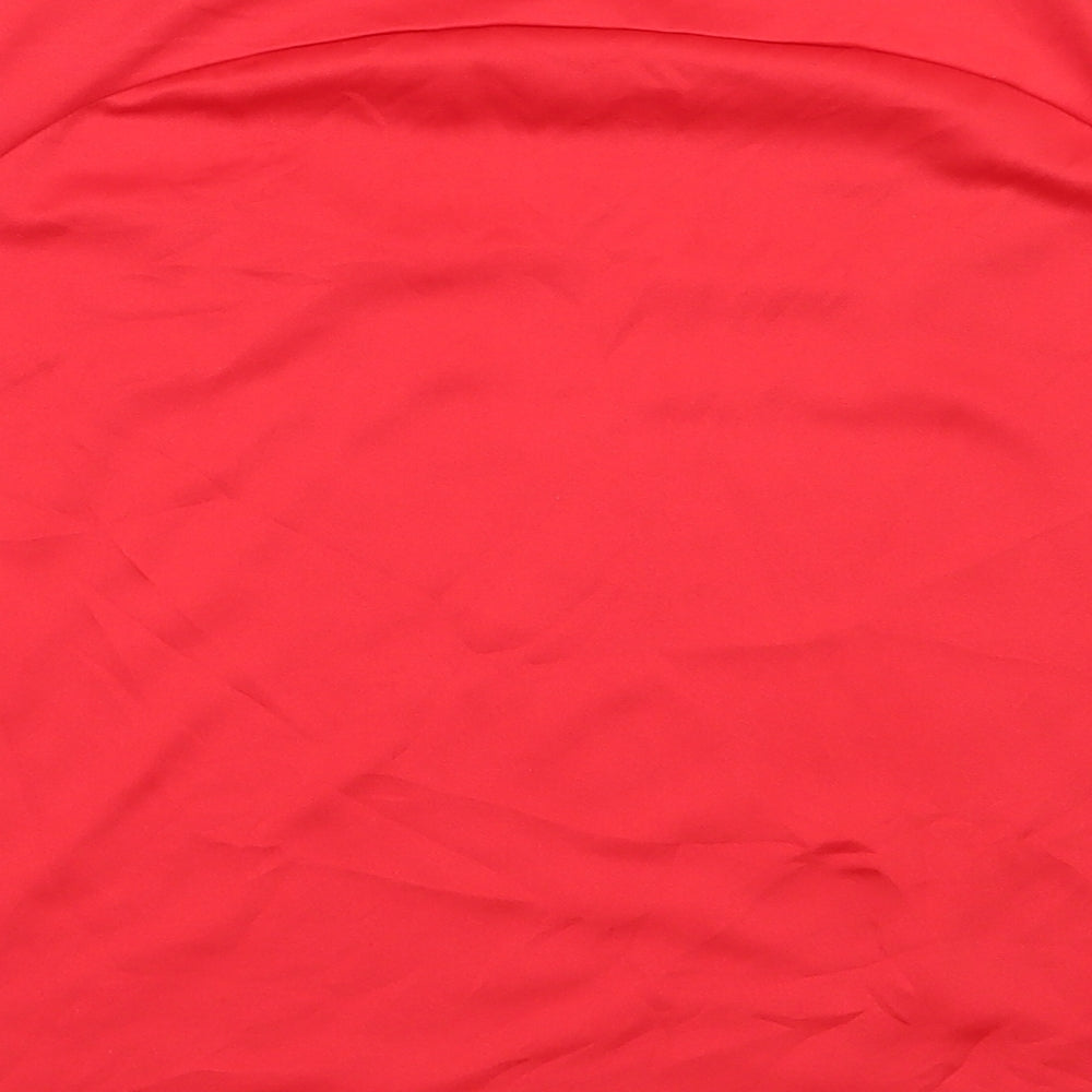 EURO2020 Boys Red  Polyester Jersey T-Shirt Size 9-10 Years Round Neck  - wales euro 2020