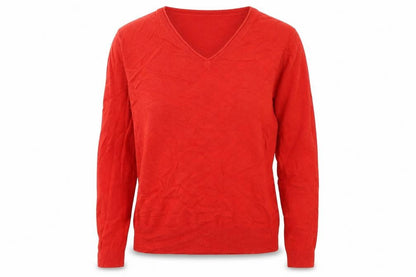 Womens UK Size 14 Marks and Spencer Red Pullover Jumper