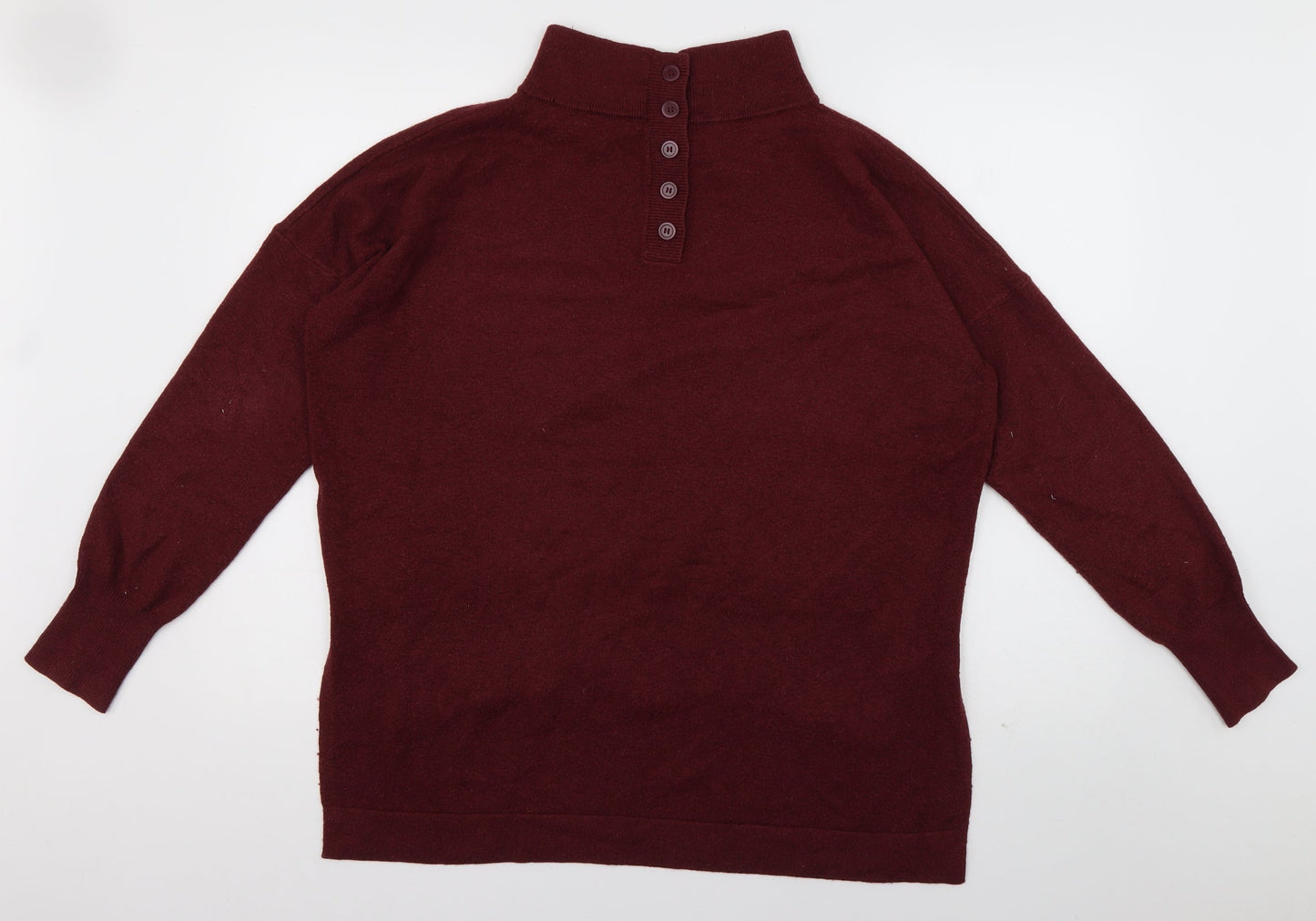 Mens UK Size M French Connection Red Pullover Sweatshirt