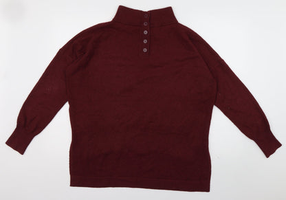Mens UK Size M French Connection Red Pullover Sweatshirt