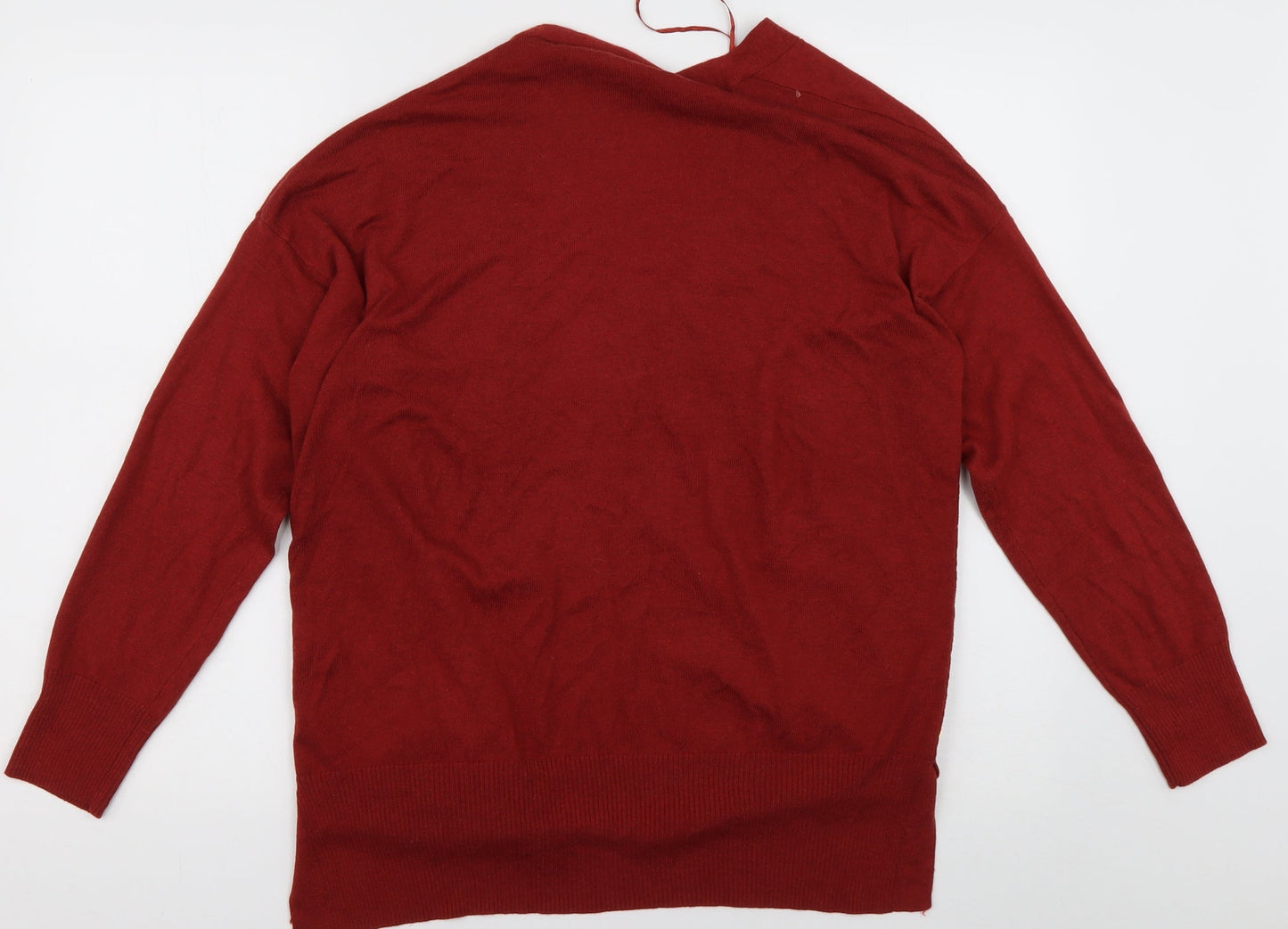 Womens UK Size 12 Bonmarché Orange Cardigan Jumper