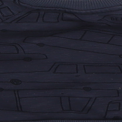 Primark Baby Blue Geometric Cotton Pullover Jumper Size 0-3 Months  Buckle - Cars