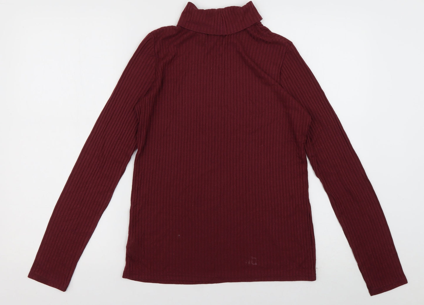 Nutmeg Womens Purple  Viscose Pullover Sweatshirt Size 14  Pullover