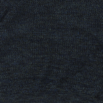 Debenhams Mens Blue Crew Neck  Acrylic Pullover Jumper Size S