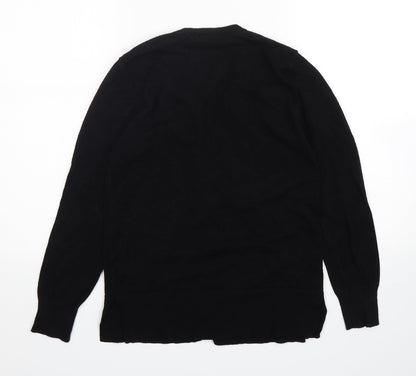 Womens UK Size 10 Papaya Black Cardigan Jumper