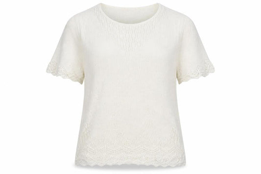 Womens UK Size 12 St Michael White Pullover Jumper