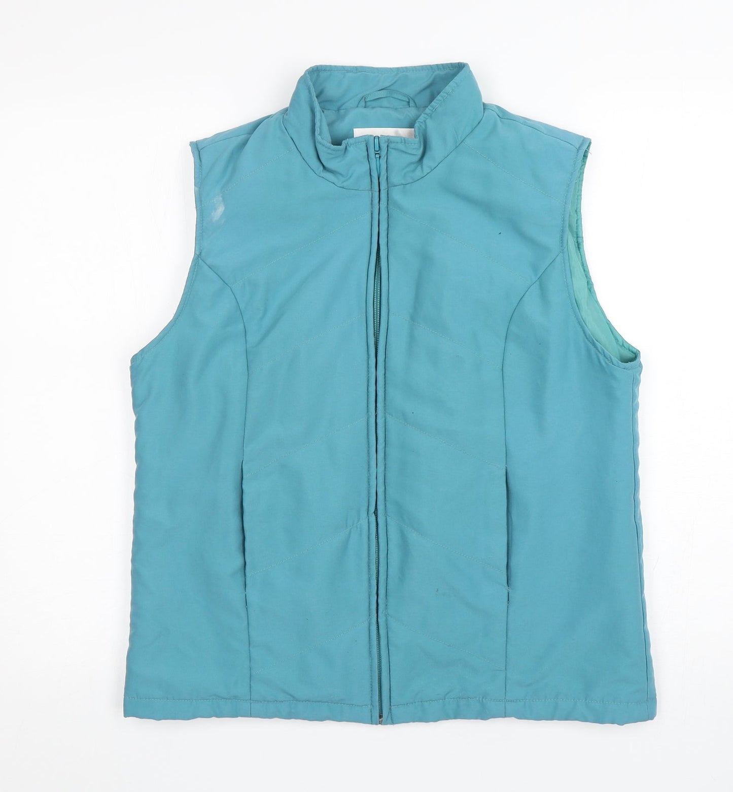 Womens UK Size S EWM Green Gilet