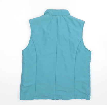 Womens UK Size S EWM Green Gilet