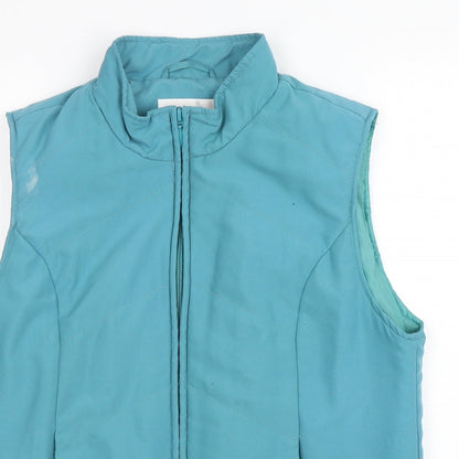 Womens UK Size S EWM Green Gilet