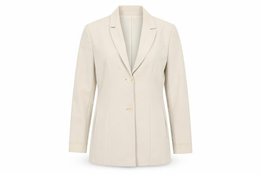 Womens UK Size 10 George Regular Beige Suit Jacket