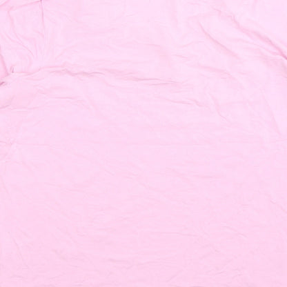 Basler Womens Pink  Viscose Basic T-Shirt Size 20 V-Neck