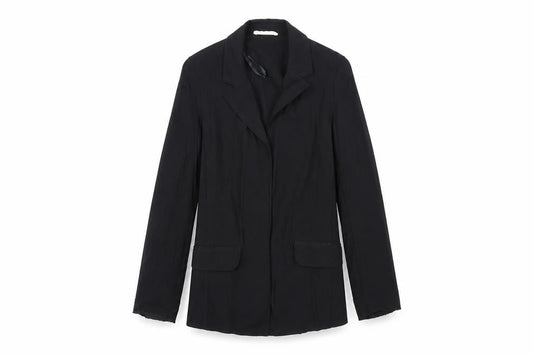 Front view of Primark women’s black viscose jacket blazer, size UK 6