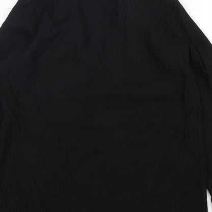 Primark Womens Black  Viscose Jacket Blazer Size 6