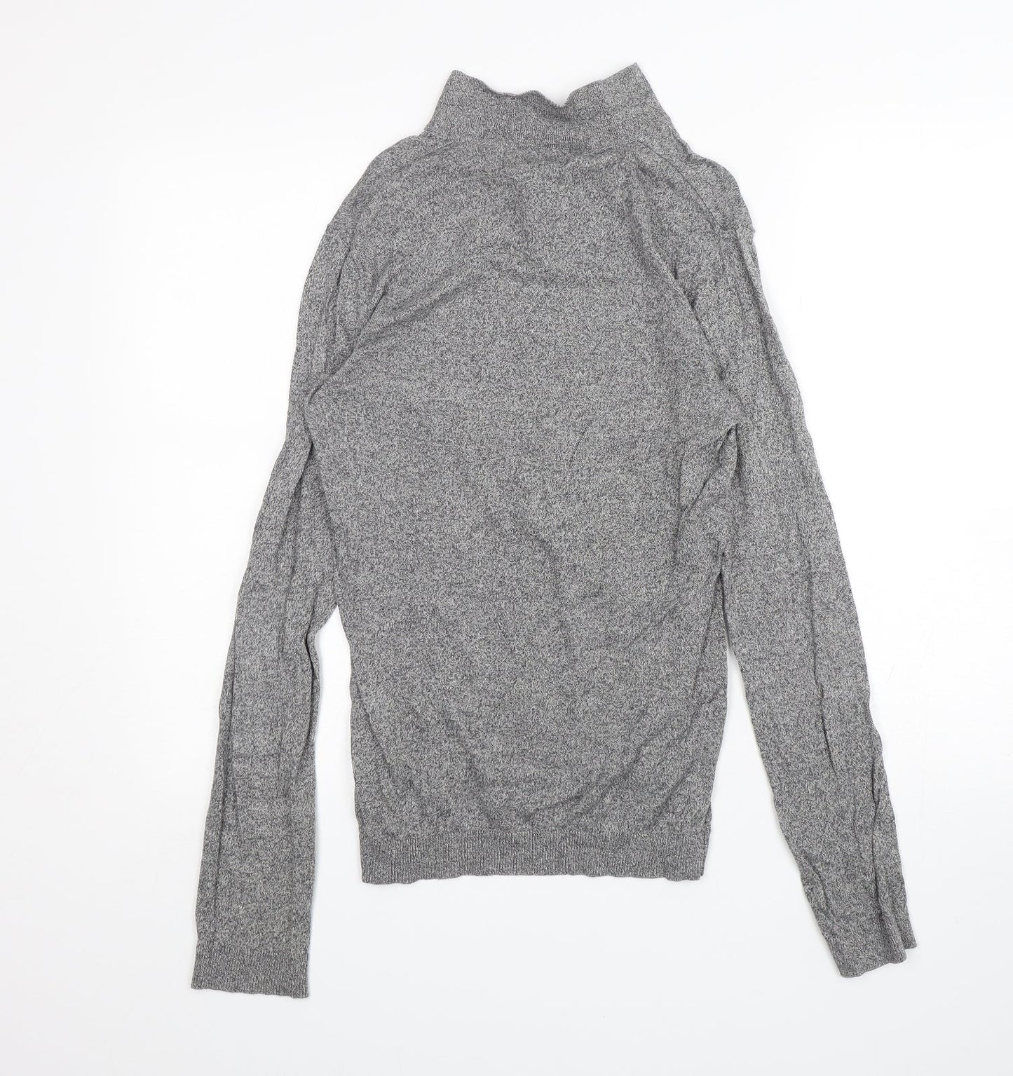 ASOS Mens Grey  Cotton  Polo Size S Collared