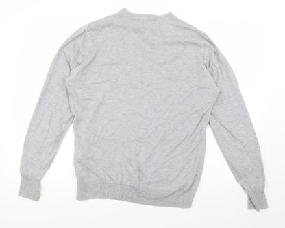 Womens UK Size 14 Warehouse Grey Pullover Jumper