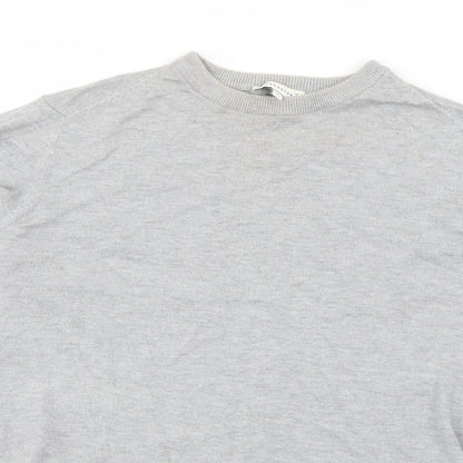 Womens UK Size 14 Warehouse Grey Pullover Jumper