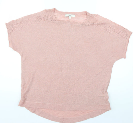 Womens UK Size M NEXT Pink Pullover Jumper