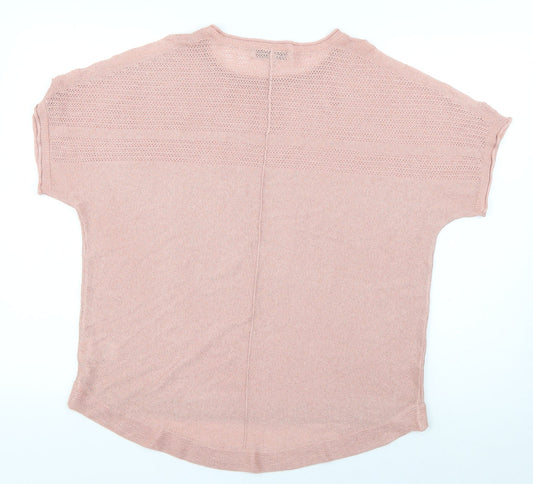 Womens UK Size M NEXT Pink Pullover Jumper