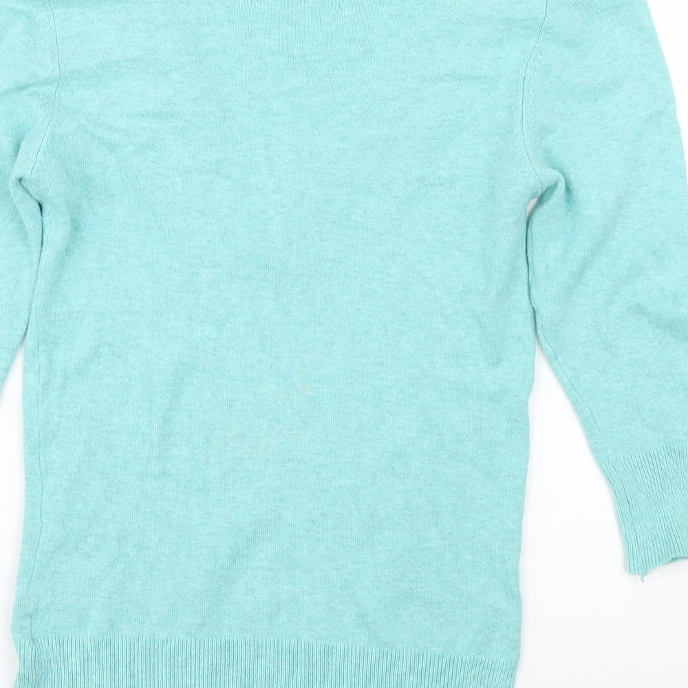 Womens UK Size 8 Atmosphere Blue Pullover Jumper