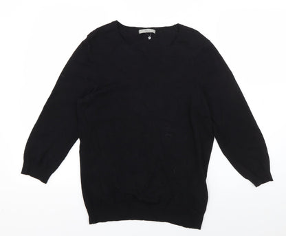 Womens UK Size 12 Marks and Spencer Black Pullover Jumper