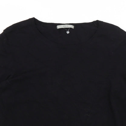 Womens UK Size 12 Marks and Spencer Black Pullover Jumper