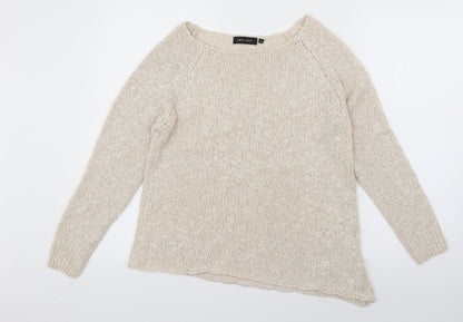 Womens UK Size 6 New Look Ivory Pullover Jumper