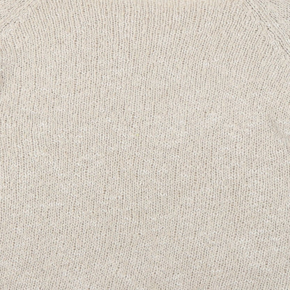 Womens UK Size 6 New Look Ivory Pullover Jumper