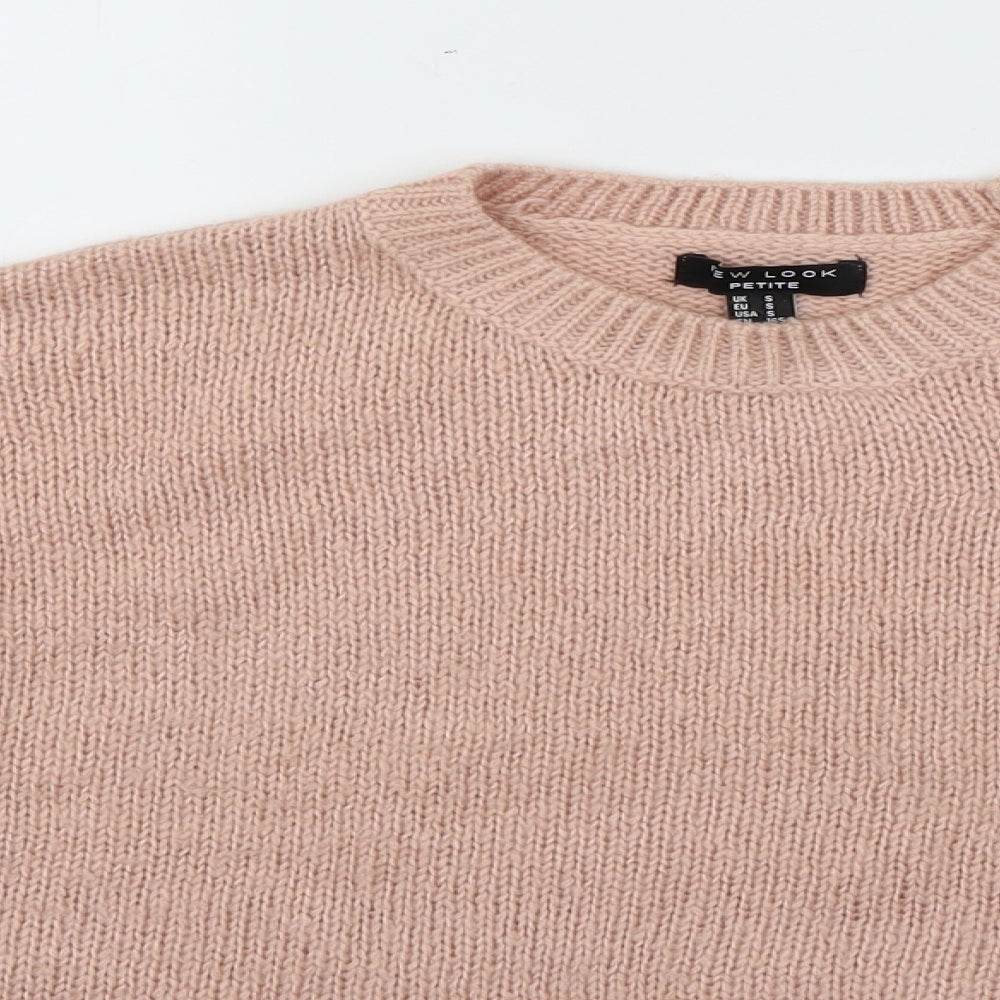 Womens UK Size S New Look Pink Pullover Jumper