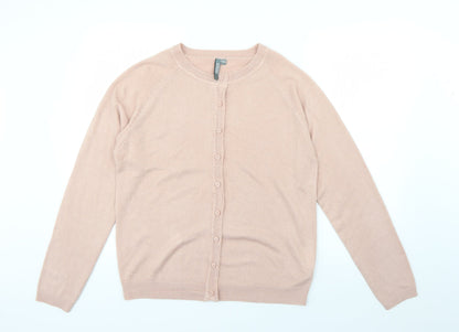 Womens UK Size 12 Originals Pink Cardigan Jumper