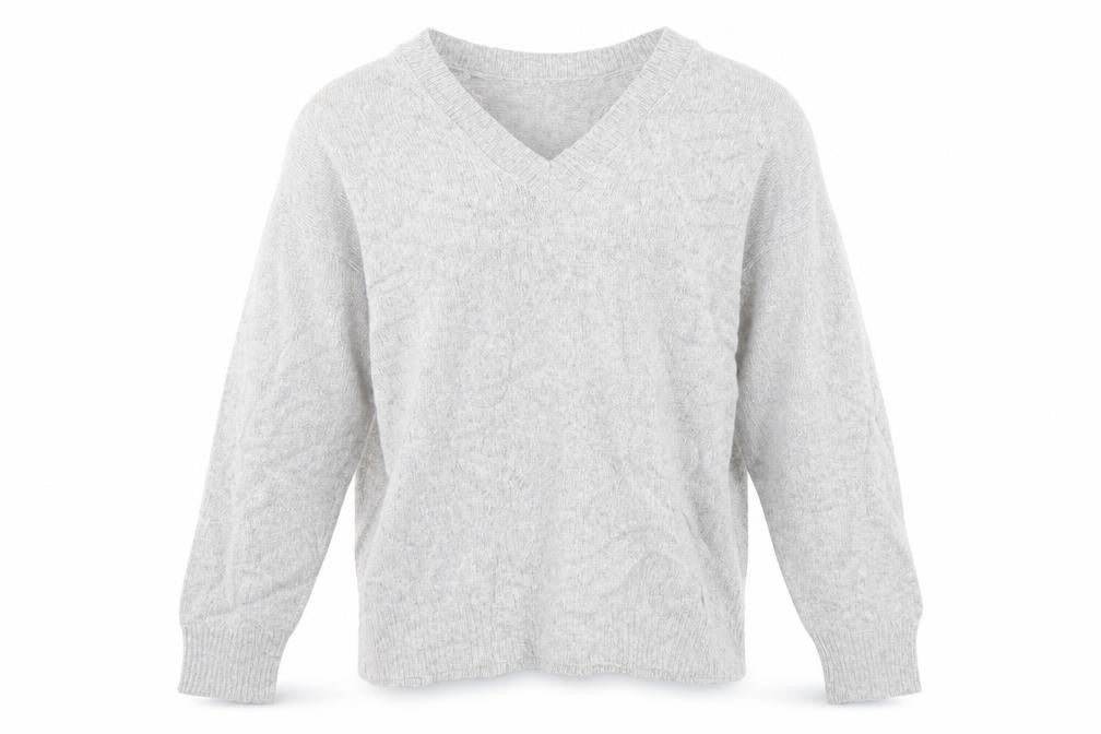 Womens UK Size S Zara Grey Pullover Jumper